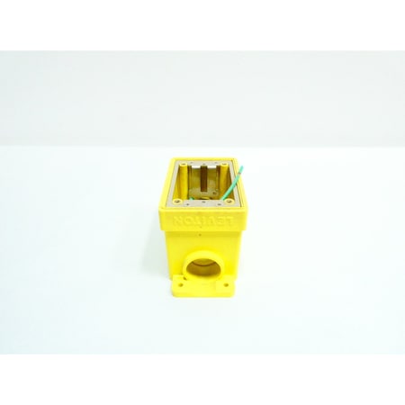 Leviton SINGLE GANG WETGUARD FD EXTRA DEEP BOX PARTS AND ACCESSORY 000-FDBX1-Y